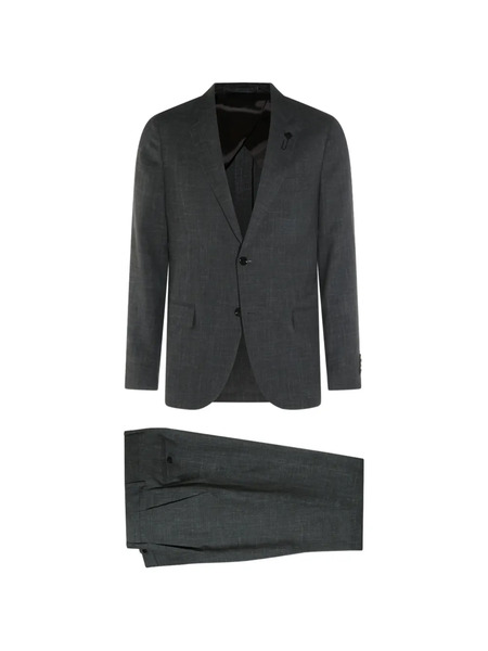  Lardini Notched-lapel Suit - Grey 