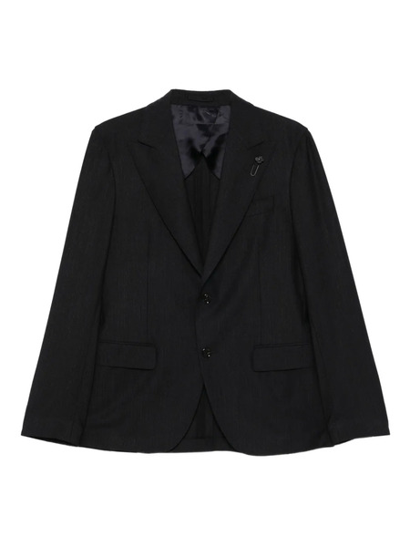  Lardini Pinstripe-pattern Suit - Grey 