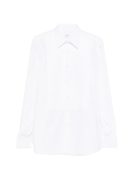  Lardini Pleated Shirt - White 