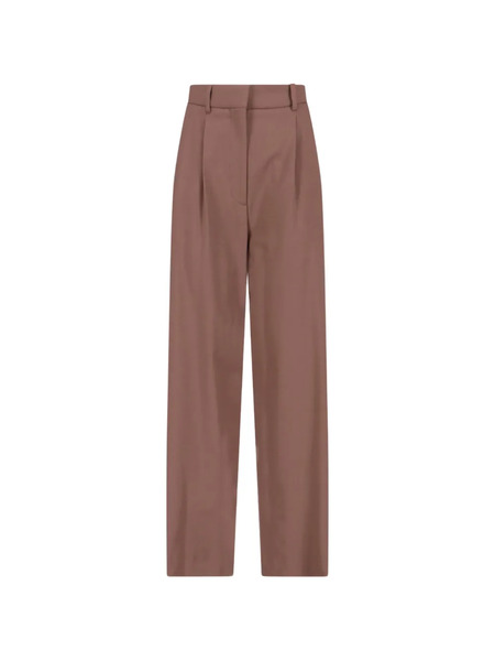  Lardini Pleated Tailored Trousers - Brown 