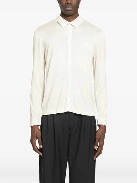  Lardini Silk Shirt - Neutrals 