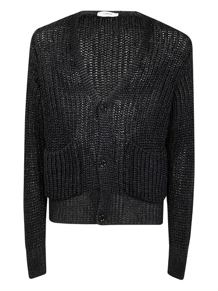  Lardini V-neck Cardigan - Blue 