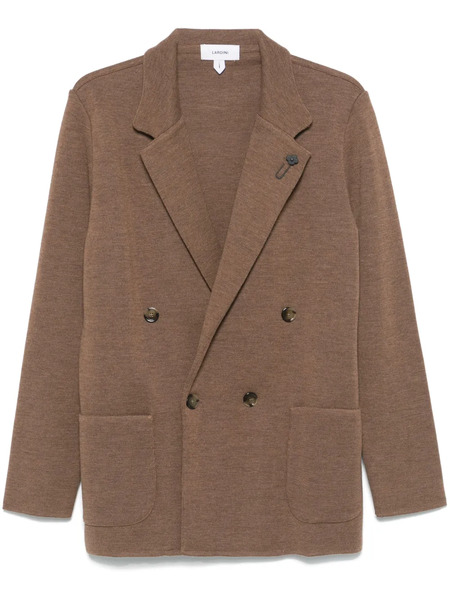  Lardini Virgin Wool Blazer - Brown 