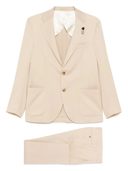  Lardini Virgin-wool Suit - Neutrals 