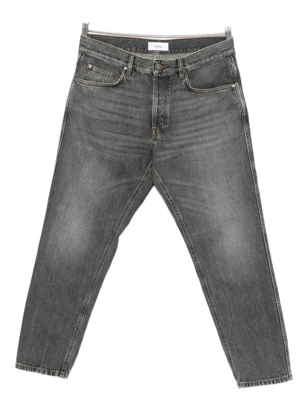  Lardini Whiskering-effect Jeans - Grey 