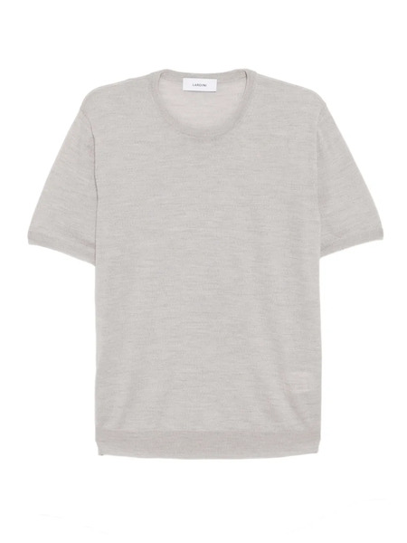  Lardini Wool T-shirt - Grey 