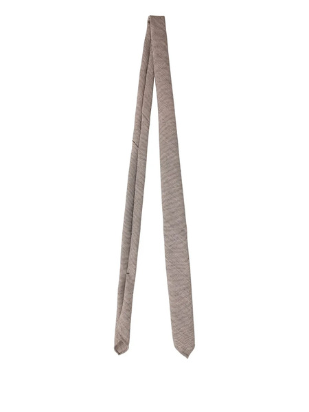  Lardini Wool Tie - Grey 