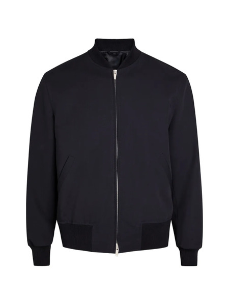  Lardini Zip Bomber Jacket - Blue 