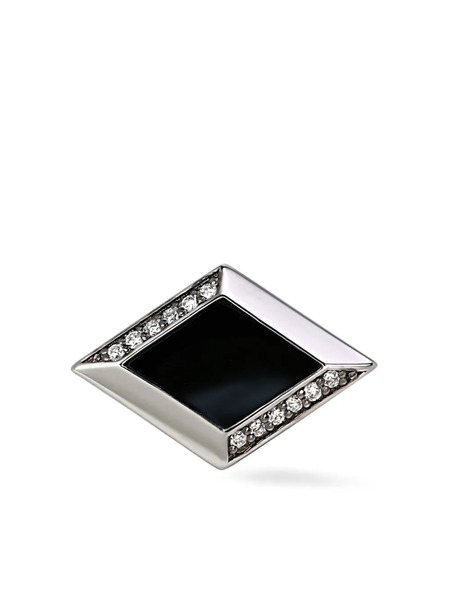  Lark & Berry Clarke Diamond Cufflinks - Silver 