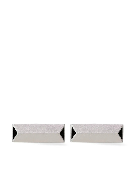  Lark & Berry Vincent Matte Cufflinks - Silver 