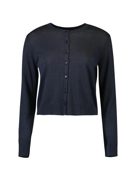  Lars Andersson Crew-neck Long-sleeved Cardigan - Blue 