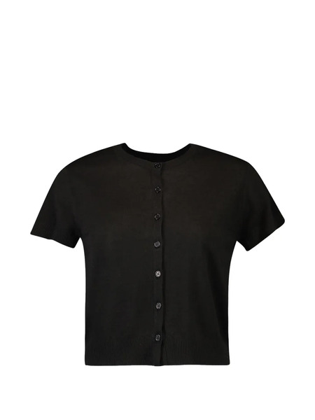  Lars Andersson Short-sleeved Cardigan - Black 