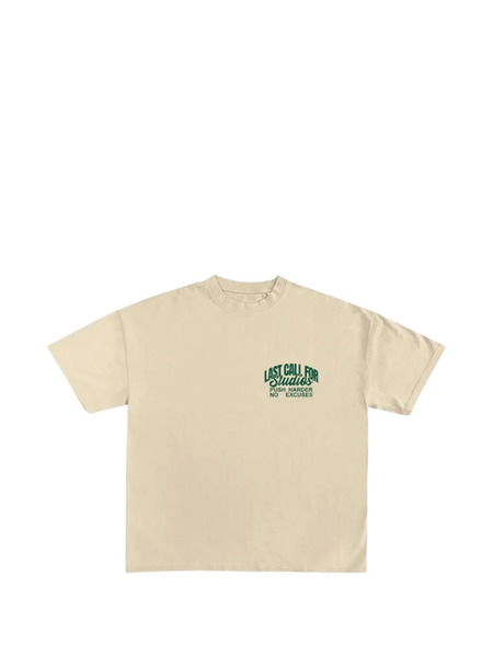  Last Call For Comfort 'no Excuses' T-shirt - Neutrals 