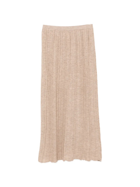  Lauren Manoogian Plisse Skirt - Neutrals 