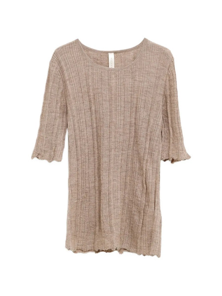  Lauren Manoogian Ribbed Top - Neutrals 