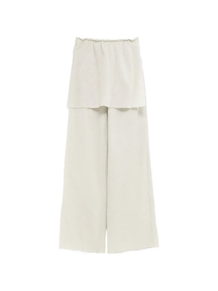  Lauren Manoogian Ruffled Trousers - Neutrals 