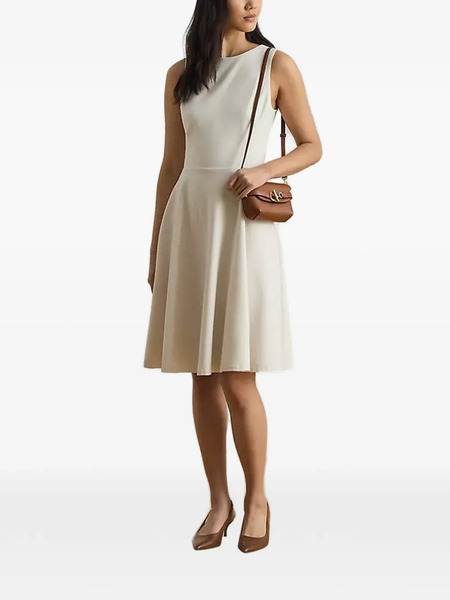 Lauren Ralph Lauren Sleeveless A-line Midi Dress - Neutrals 