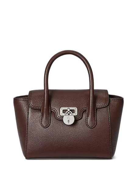  Lauren Ralph Lauren Small Tanner Satchel Bag - Brown 