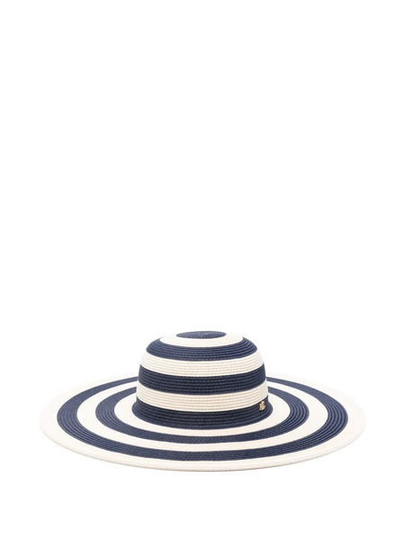  Lauren Ralph Lauren Striped-pattern Sun Hat - Blue 
