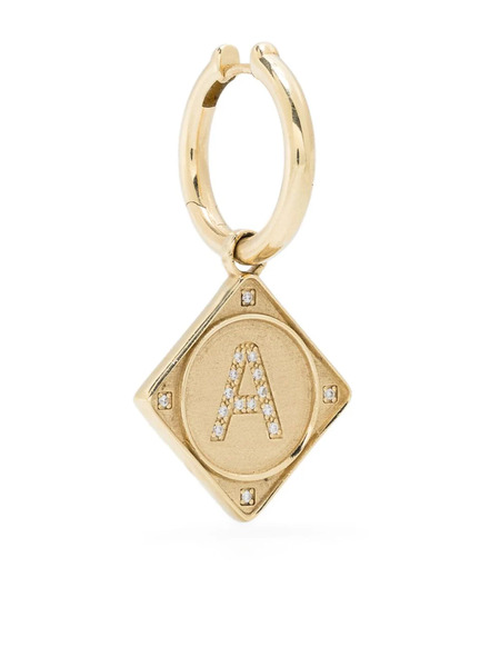 Lauren Rubinski 14k Yellow Gold Bruno Diamond Single Earring 