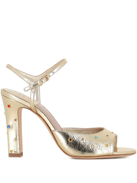  Laurence Dacade 95mm Molly Sandals - Gold 