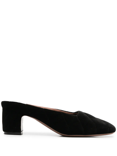  L'autre Chose Square-toe Mules - Black 