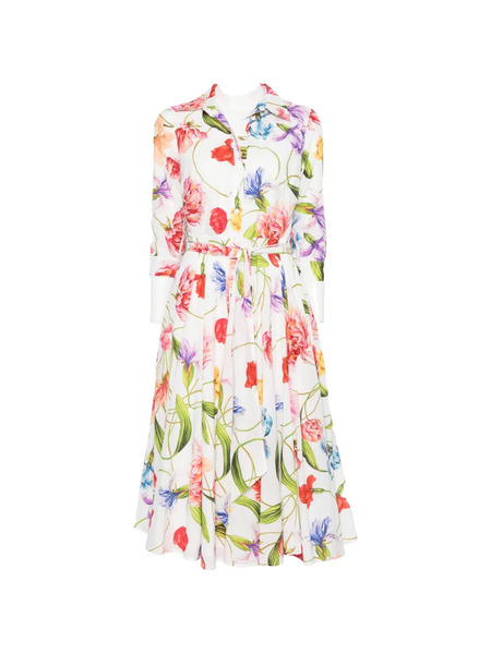  Lavi Couture Spritz Midi Dress - White 