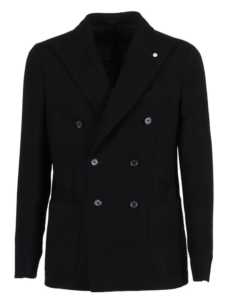  L.b.m. 1911 Double-breasted Blazer - Black 