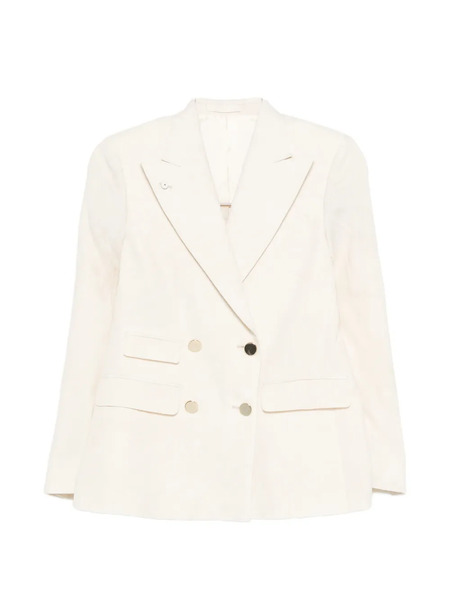  L.b.m. 1911 Elena Double-breasted Blazer - Neutrals 