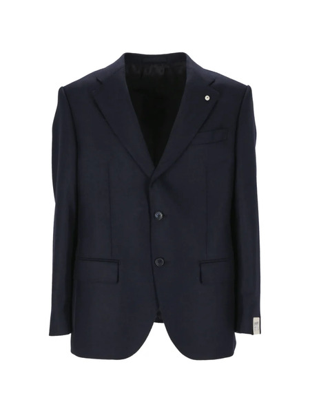  L.b.m. 1911 Notched-lapels Blazer - Blue 