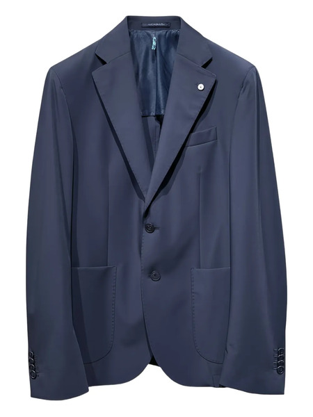 L.b.m. 1911 Single-breasted Blazer - Blue 