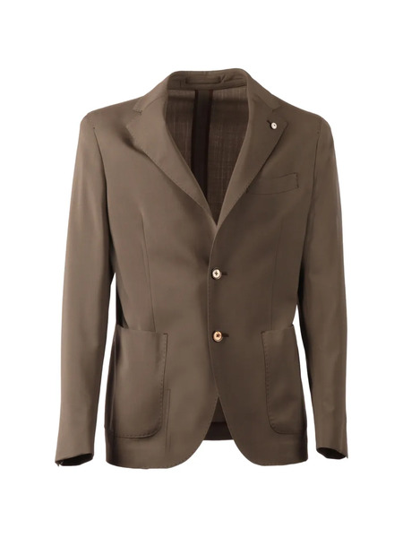  L.b.m. 1911 Single-breasted Blazer - Brown 