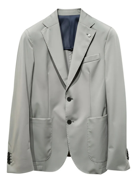 L.b.m. 1911 Single-breasted Blazer - Grey 