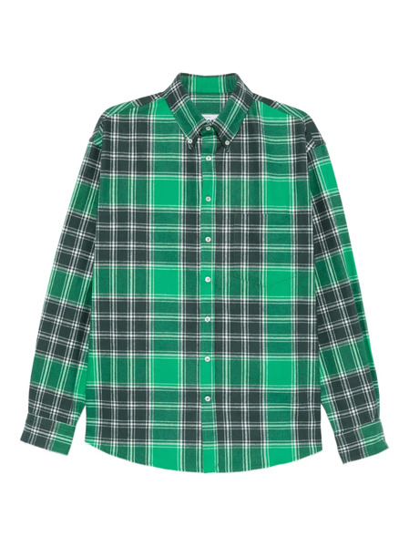  Lc23 Plaid-pattern Pocket Shirt - Green 