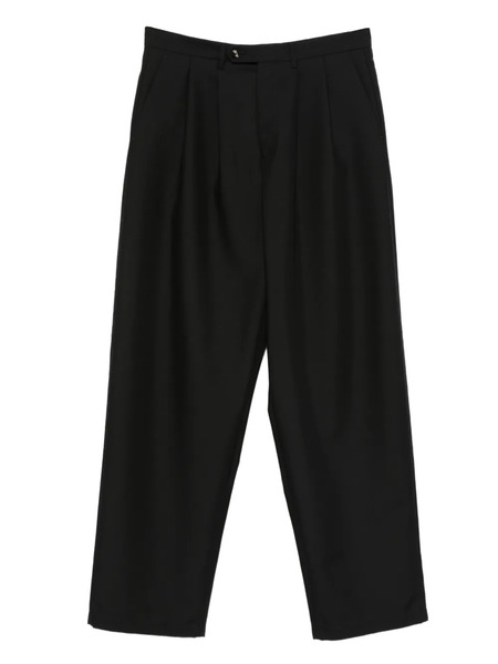  Lc23 Pleated Wool Trousers - Black 
