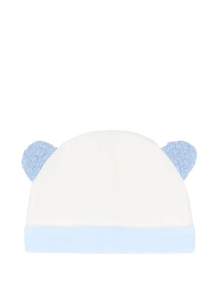  Le Boo Beebè Ears Beanie Hat - White 
