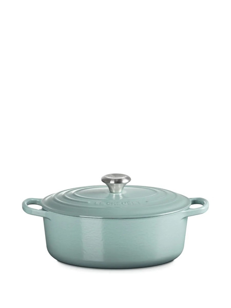  Le Creuset Cocotte Cast Iron Round Casserole Dish - Blue 