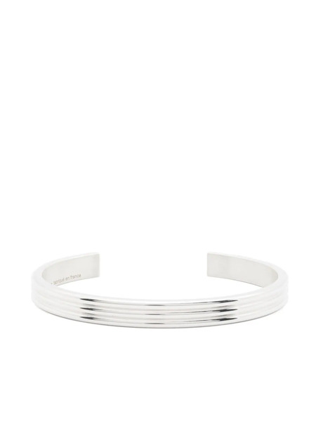  Le Gramme Godron Bracelet - Silver 