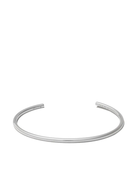  Le Gramme Polished Bangle Bracelet - Silver 