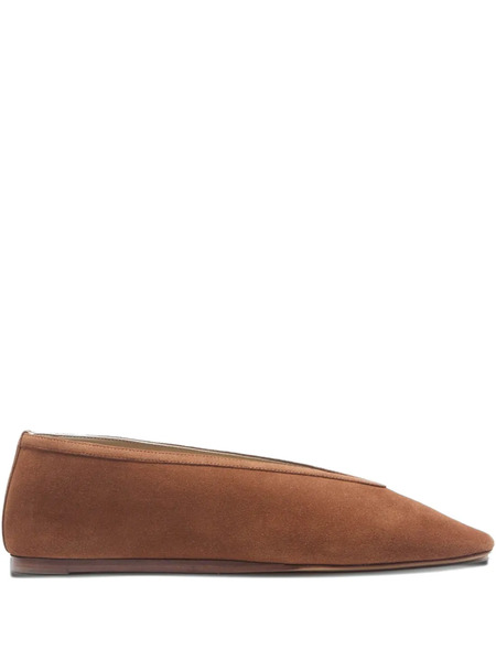  Le Monde Beryl Suede Slippers - Brown 