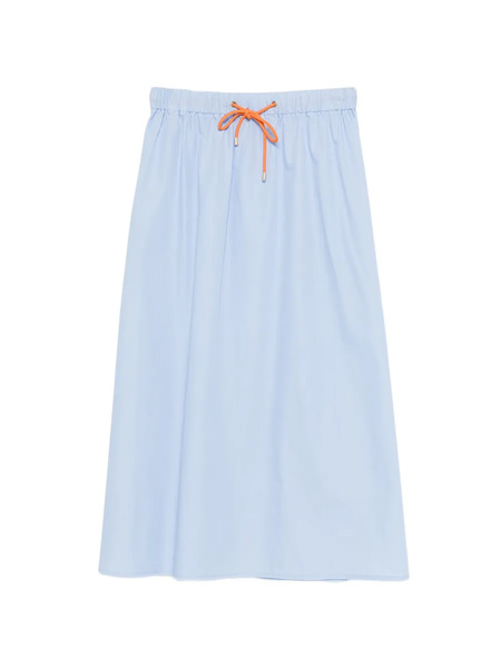  Le Sarte Pettegole Drawstring Midi Skirt - Blue 