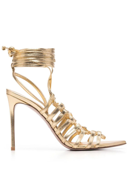  Le Silla Afrodite Strappy Sandals - Gold 