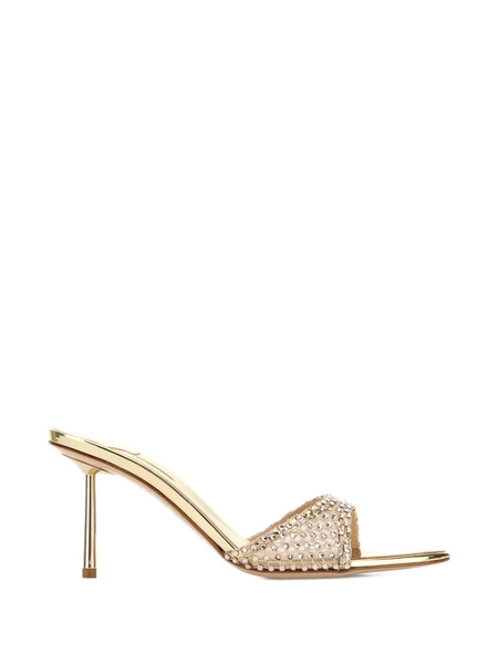  Le Silla Gilda Embellished Mules - Gold 