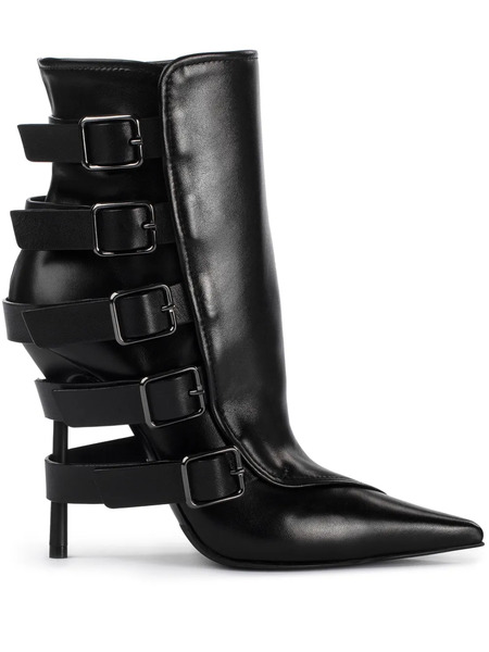  Le Silla 120mm Biker Boots - Black 