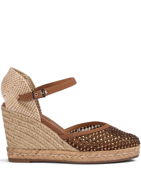  Le Silla 100mm Gilda Espadrilles - Brown 