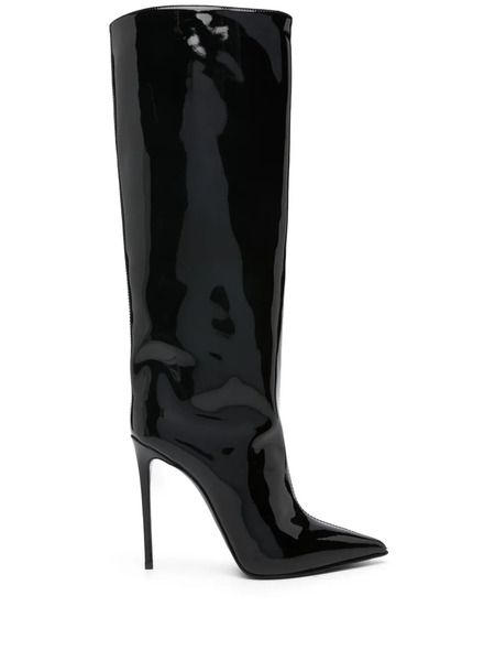  Le Silla 125mm Leather Knee-length Boots - Black 