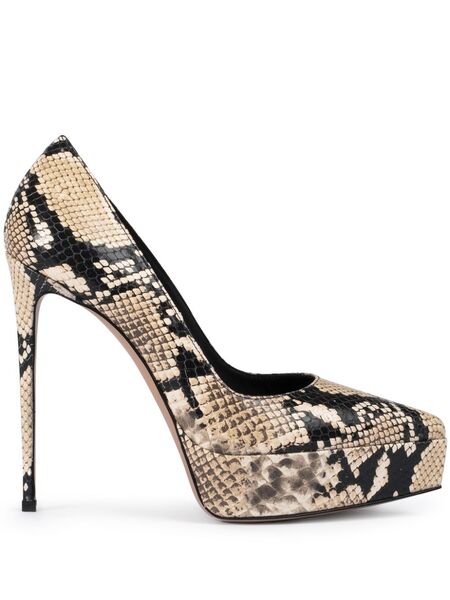  Le Silla 140mm Uma Pumps - Neutrals 