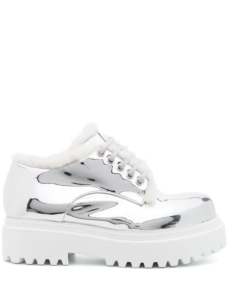  Le Silla Ranger Derby Shoes - Silver 