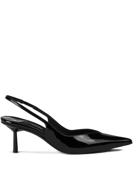  Le Silla Vivienne Slingback Pointed Pumps - Black 