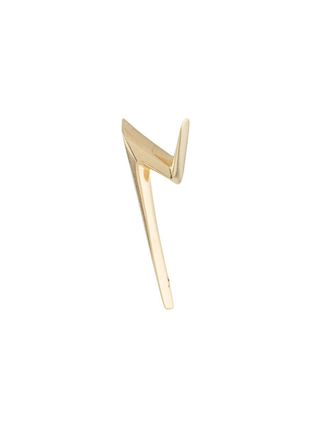  Le Ster 18kt Yellow Gold Thunderflash Right Stud Earring 